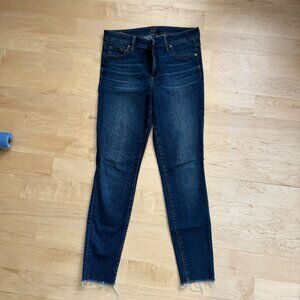 KUT from the Kloth High Rise Ankle Skinny